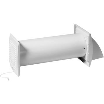 Rekuperaator seinasisene Europlast E-Extra EER  Ø 125 mm nöörlüliti ja toitejuhe