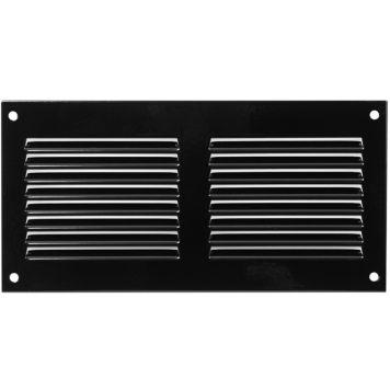 Ventilatsioonirest Europlast MR must 200 x 100 mm