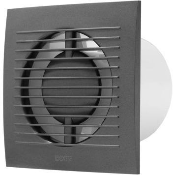 Elektiventilaator Europlast E-Extra EE100HTA Ø 100 mm antratsiit