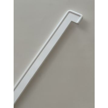 Aknalaua otsaliist PVC valge