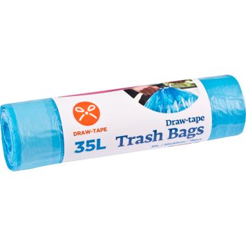 Prügikott McLean nööridega 35 l 15 tk/rull