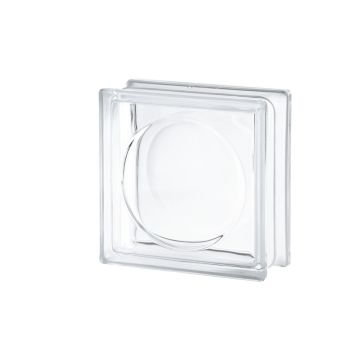 Klaasplokk Alpha 19 x 19 x 8 cm läbipaistev