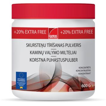 Korstnapuhastuspulber  Gotus 600 g