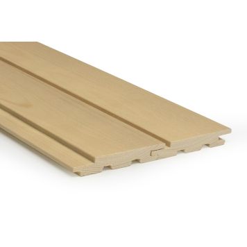 Sisustuspaneel Siparila USVA 15 x 95 x 2050 mm Kuultava Hiekka