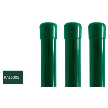 Ümarpost ABPolar 38 mm RAL6005 roheline 2500 mm