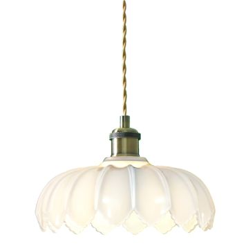 Aknavalgusti Aneta Sofia antiik/valge Ø 25 x 17 cm