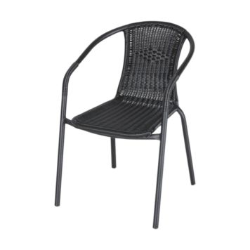 Tool Sunfun Maike 54 x 53 x 74 cm, must