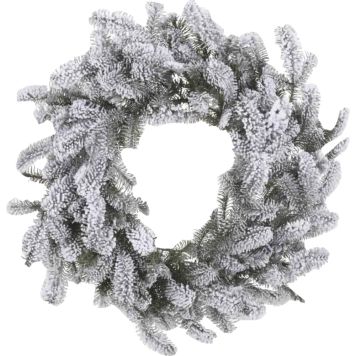 Jõulupärg härmatisega  Ø 45 cm