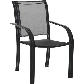 Tool SunFun Amy 56 x 66 x 86 cm, musta raamiga