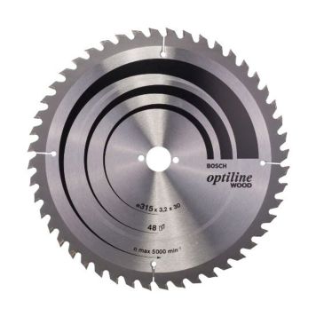 Saeketas Bosch Optiline Wood 315 x 30 mm