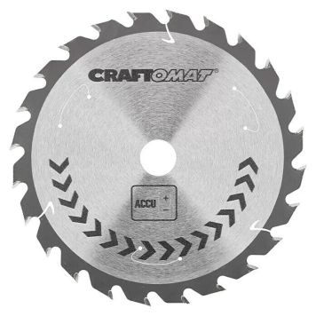 Saeketas Craftomat 165 x 20 mm 24T