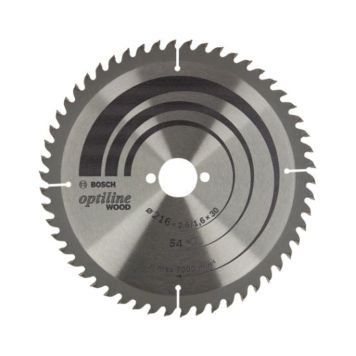 Saeketas Bosch Optiline Wood 216 x 30 mm T54