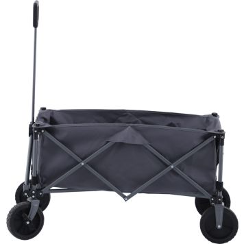 Rannakäru kokkupandav 90 x 47 x  55 cm, hall