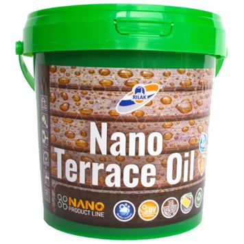 Terrassiõli veepõhine Nano Terrace 1 l, hall