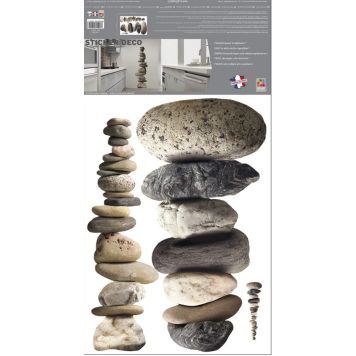 Posterkleebis Plage Kivid 48 x 68 cm