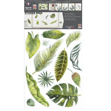 Posterkleebis Leaves 48 x 68 cm