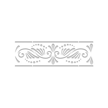 Šabloon Arabesques 40 x 15 cm