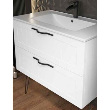 Valamukapp valamuga Ordonez Cottage 60 cm matt valge