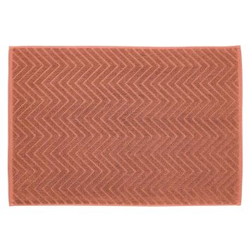 Vannitoavaip Diaqua Chevron 50 x 70 cm, mitu värvivalikut Punakaspruun