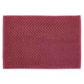 Vannitoavaip Diaqua Chevron 50 x 70 cm, mitu värvivalikut Veinipunane