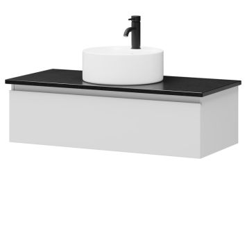 Vannitoa mööblikomplekt Skärgård IQ+ Classic Integrated mattvalge 100cm