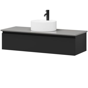 Mööblikomplekt Camargue Skärgård IQ+ Classic Integrated mattamust 120 cm