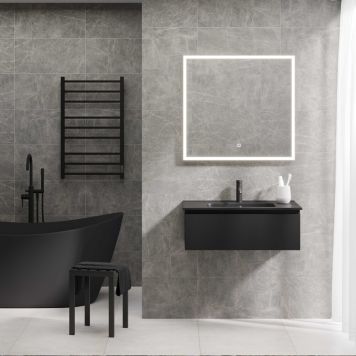 Mööblikomplekt Camargue Skärgård IQ+ Classic  mattmust 80 cm