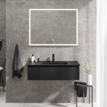 Mööblikomplekt Camargue Skärgård IQ+ Classic mattmust 100 cm