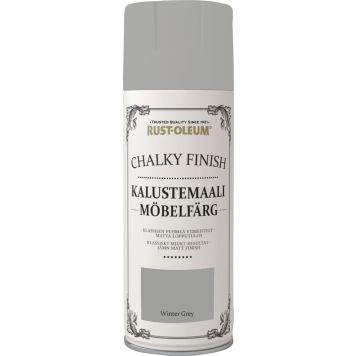 Kriidivärv Rust-Oleum Chalky Finish Winter Grey aerosool 400 ml