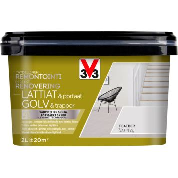 Põrandavärv V33 Lattiat & portaat Feather