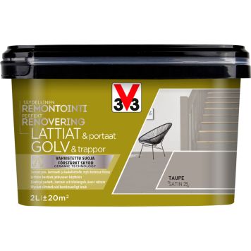 Põrandavärv V33 Lattiat & portaat Taupe