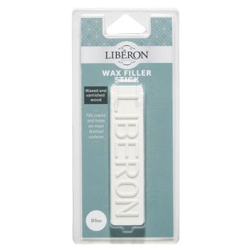 Vahapulk Liberon Wax Filler Stick 18 ml Valge
