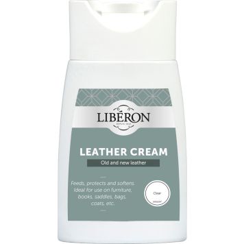 Nahahooldusvahend Liberon Leather Cream 150 m Läbipaistev