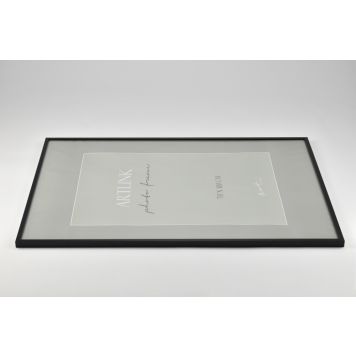 Pildiraam Leila 61 x 91,5 cm, must/valge/puit 70 x 100 cm Must