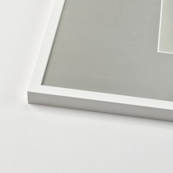 Pildiraam Leila 61 x 91,5 cm, must/valge/puit 70 x 100 cm Valge