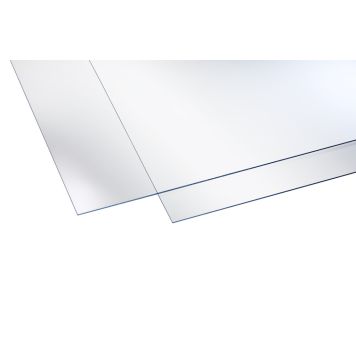 Polüstüreenklaas Gutta sile värvitu 2,5 x 500 x 1000 mm