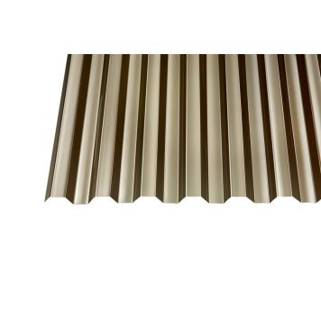 Laineplaat Gutta PC makro trapets, pronks 0,8 x 1045 x 2000 mm