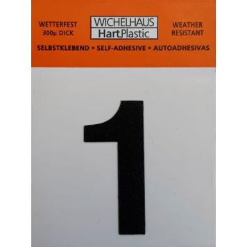 Number Wichelhaus HartPlastic 1 30 mm
