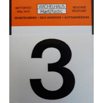 Number Wichelhaus HartPlastic 3 30 mm