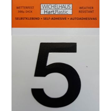 Number Wichelhaus HartPlastic 5 30 mm
