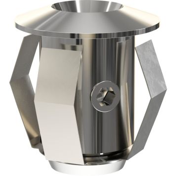 Sauna Cariitti valgustite tarvikute komplekt CR-03, kroom