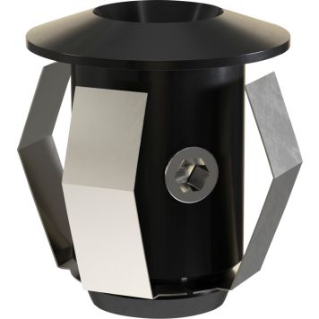 Sauna Cariitti valgustite tarvikute komplekt CR-03, must