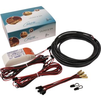 Sauna LED-valgusti seeria 6-osa