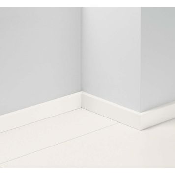 Põrandaliist Parador valge D001 niiskuskindel MDF 16 x 50 x 2200 mm