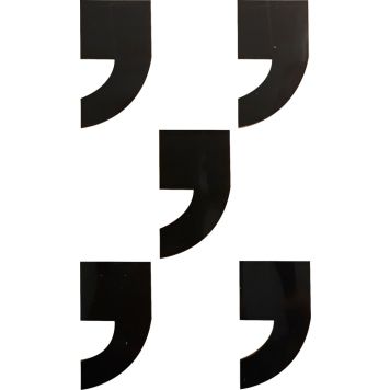 Märk Wichelhaus HartPlastic koma 100 mm 5 tk