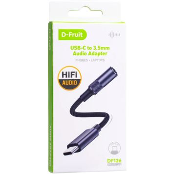Adapter USB-C D-Fruit 3,5mm