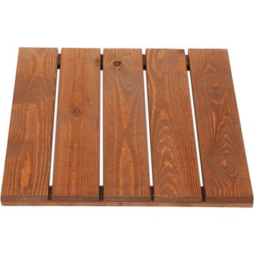 Terrassiplaat sile 50 x 50 cm, pruun