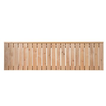 Saunalava moodul Thermory Alder 9 x 60 x 210 cm, ülemine