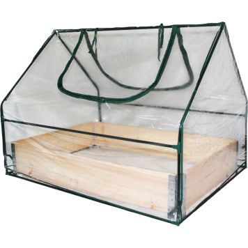 Minikasvuhoone istutuskastile 122 x 82 x 92 cm