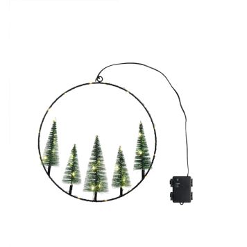 LED-jõulupärg 30 cm 40-osaline